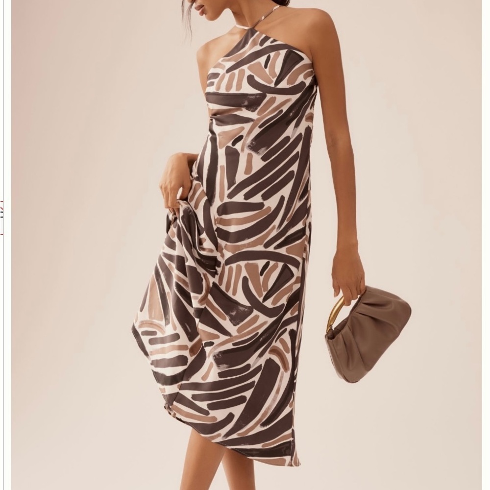 Elegant  Anthropologie Patterned Dress